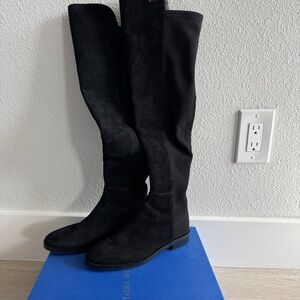 Stuart Weitzman black boots size 5